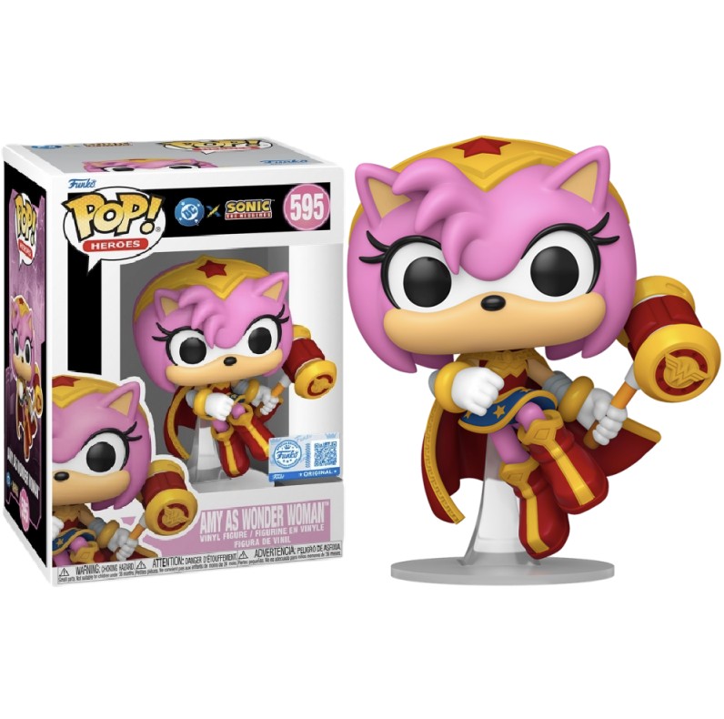 Amy como Wonder Woman (Exclusivo)