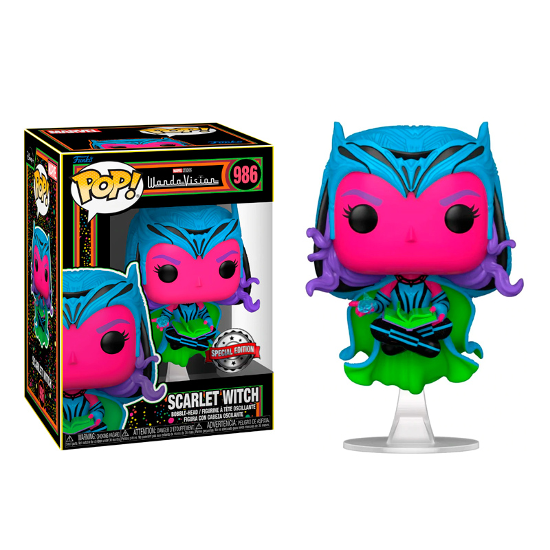 Bruja Escarlata Black Light (Exclusivo)