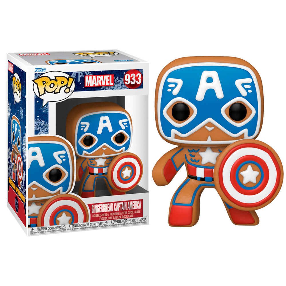 Captain America (Pan de Jenjibre)