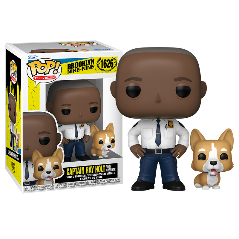 Captain Holt con Cheddar