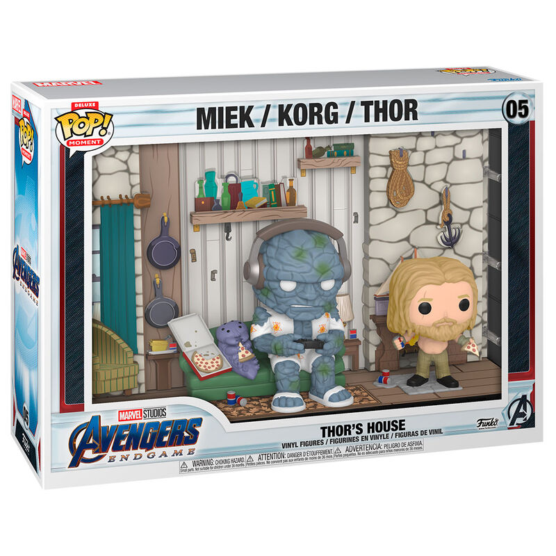 Casa de Thor con Miek y Korg