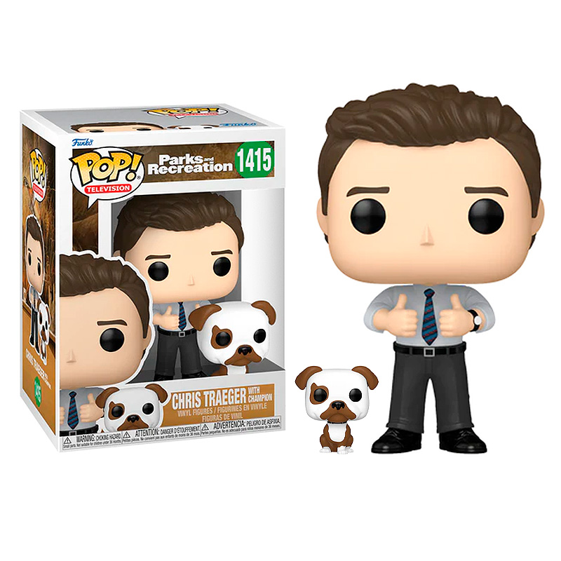 Chris Traeger con Campeon