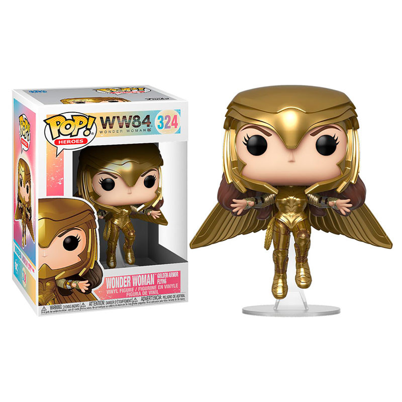 Wonder Woman Oro volando