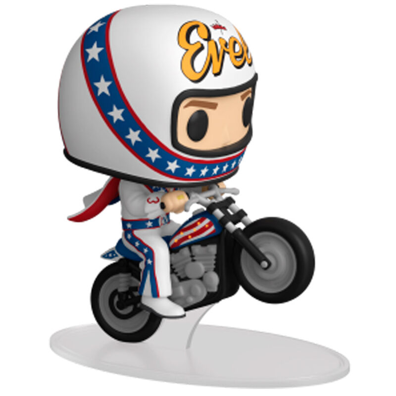 Evel Knievel en Motocicleta