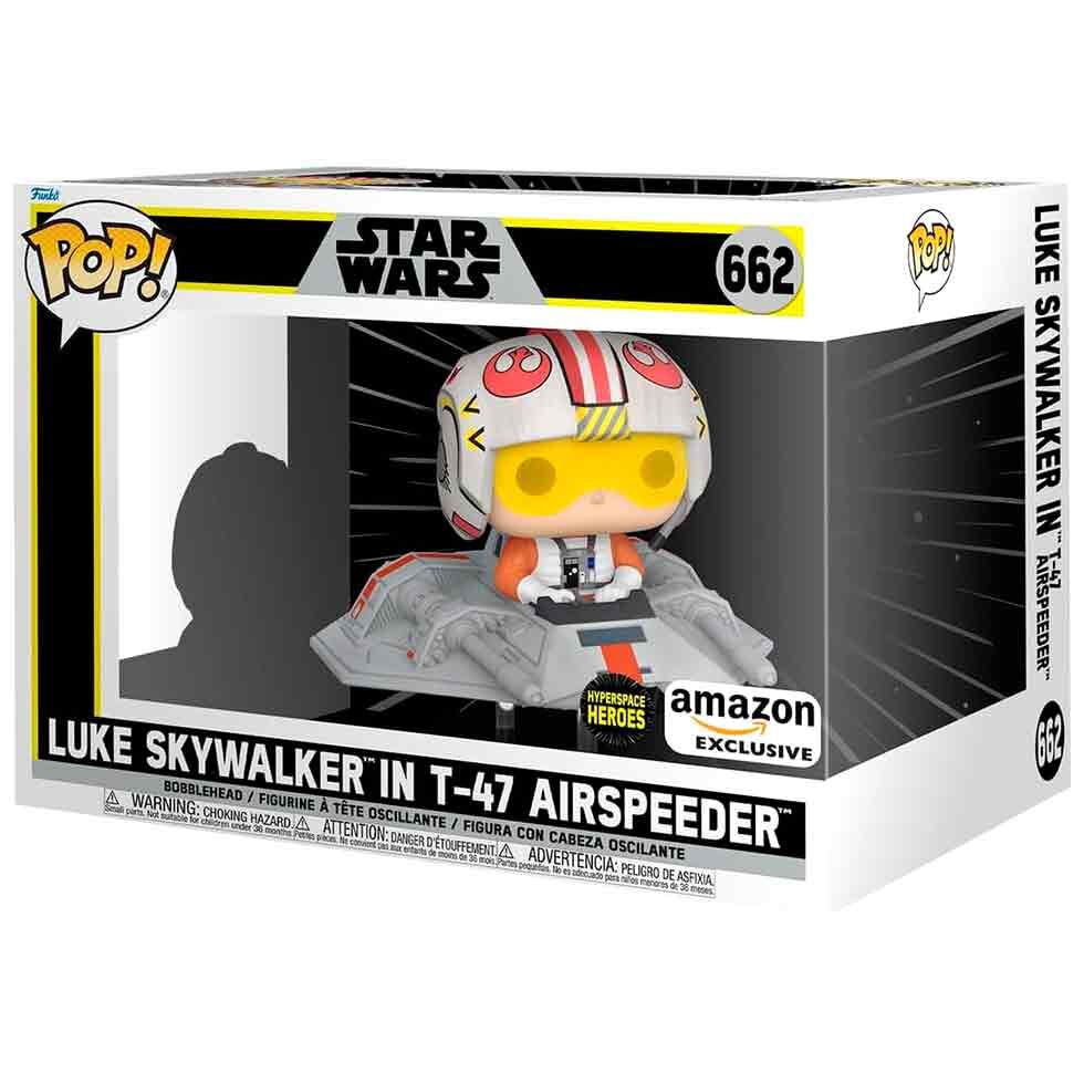 Luke Skywalker in T-47 Airspeeder (Exclusivo)