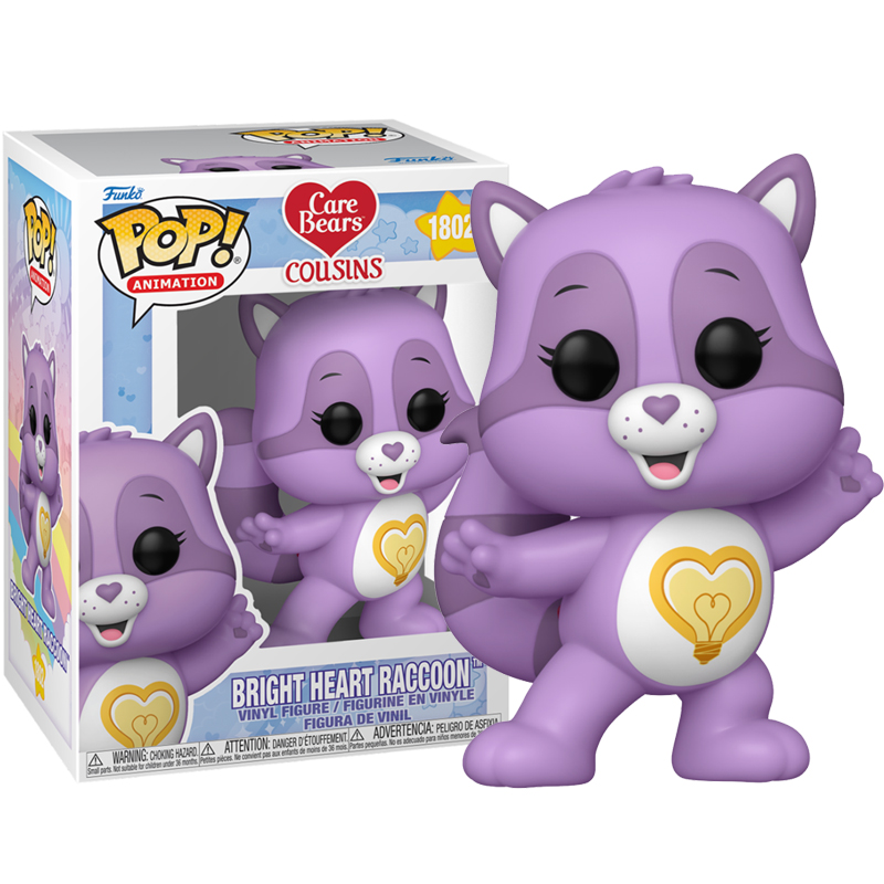 Mapache Corazon Brillante