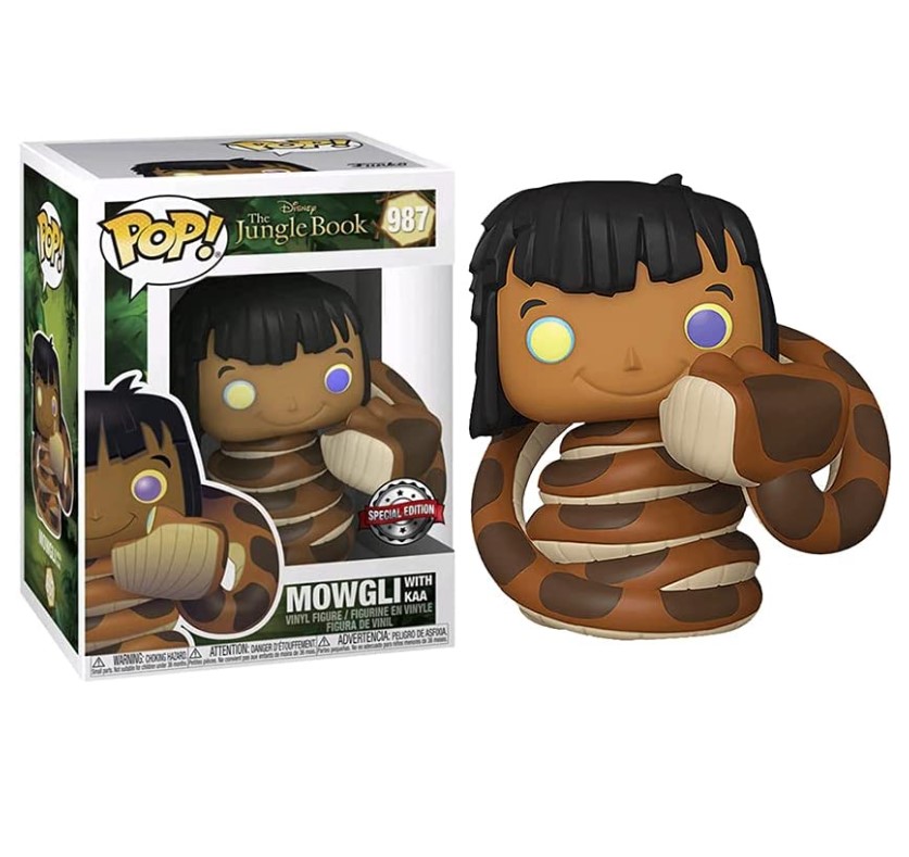 Mowgli con Kaa