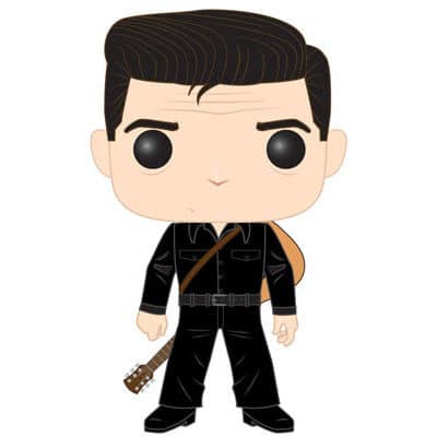 Johnny Cash in Black