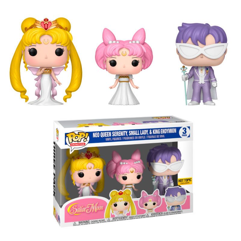 Queen Serenity, Small Lady y King Endymion