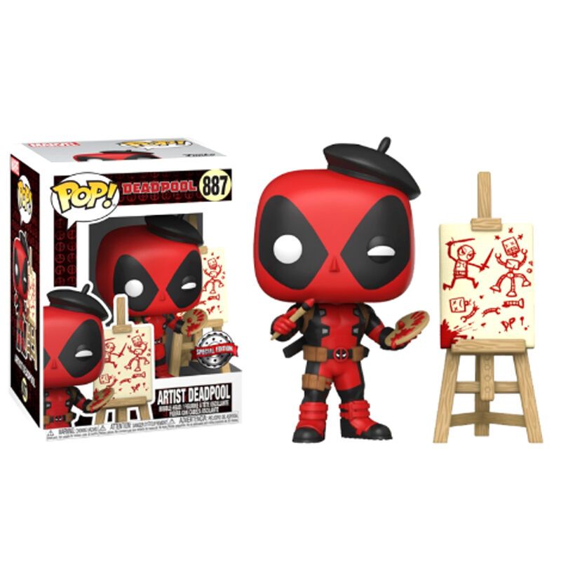 Deadpool Pintor Frances (Exclusivo)