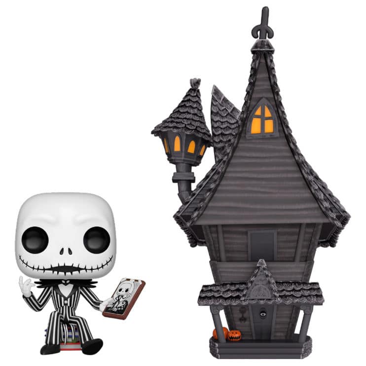 Jack Skellington con su casa