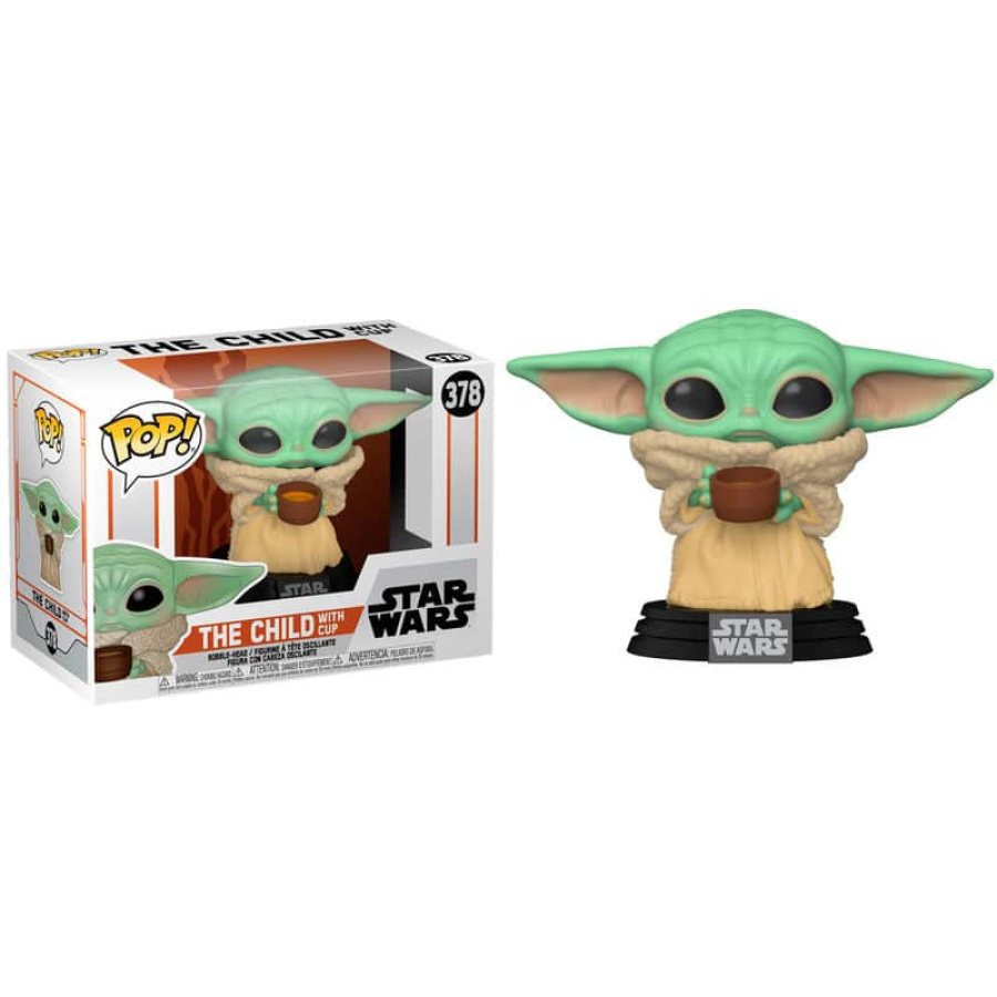 Baby Yoda con taza