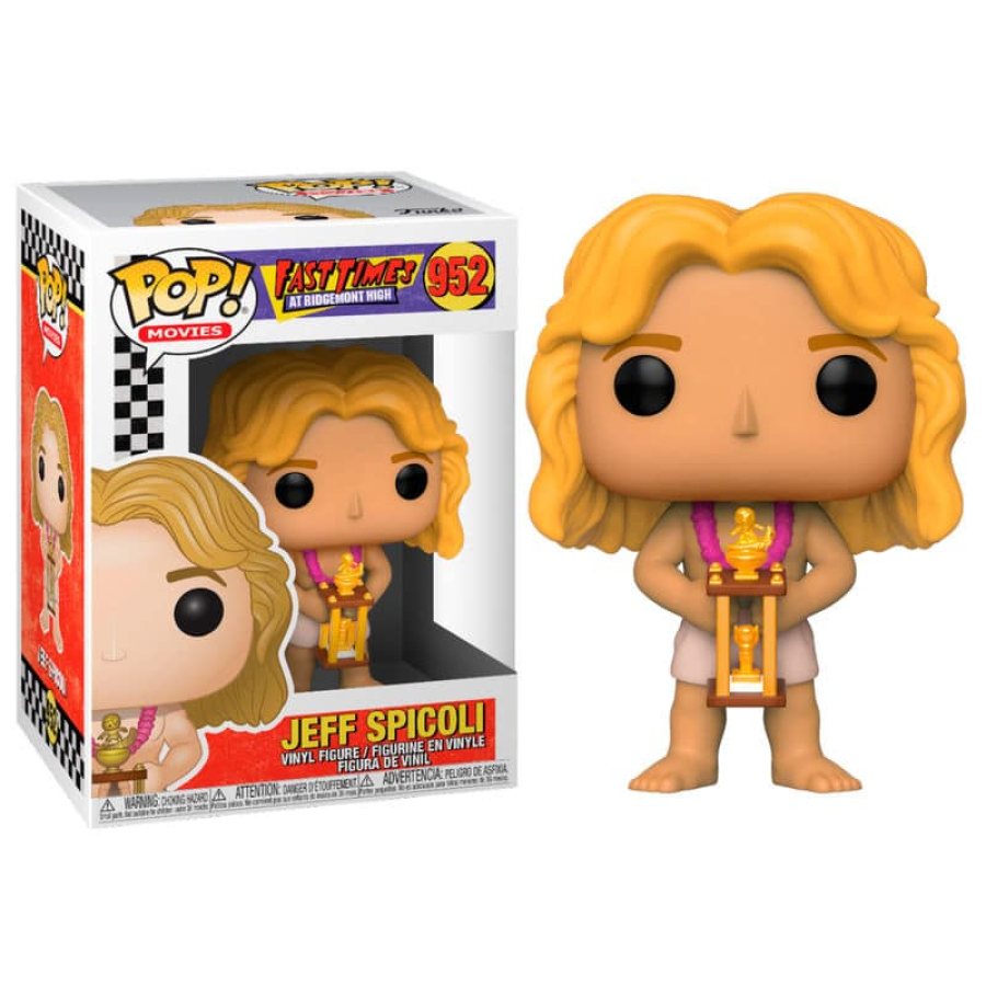 Jeff Spicoli con trofeo