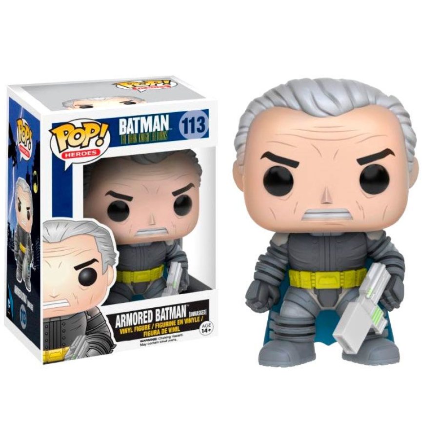 Armored Batman Unmasked Exclusive