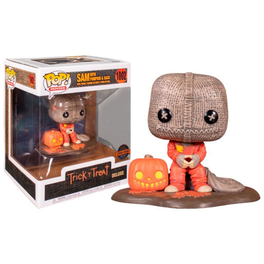 Sam con saco de calabrazas (Exclusivo)