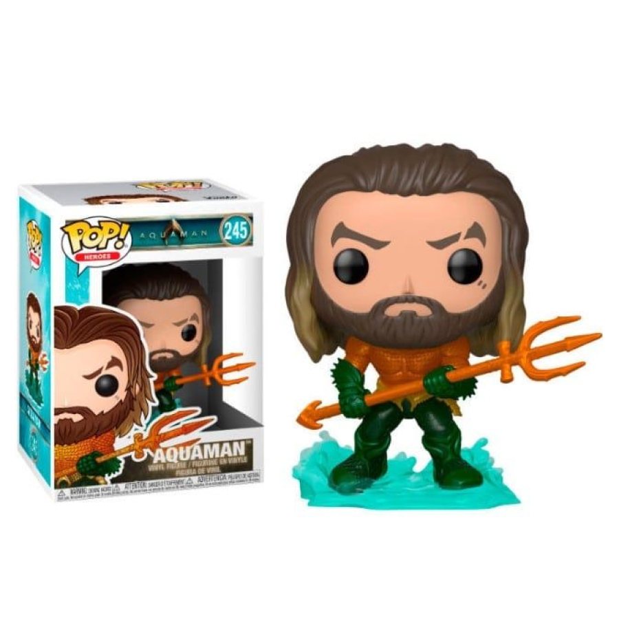 Aquaman en traje de heroe