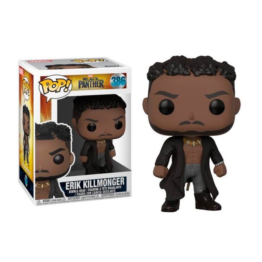 Killmonger con cicatrices