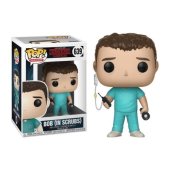 Bob con bata de hospital