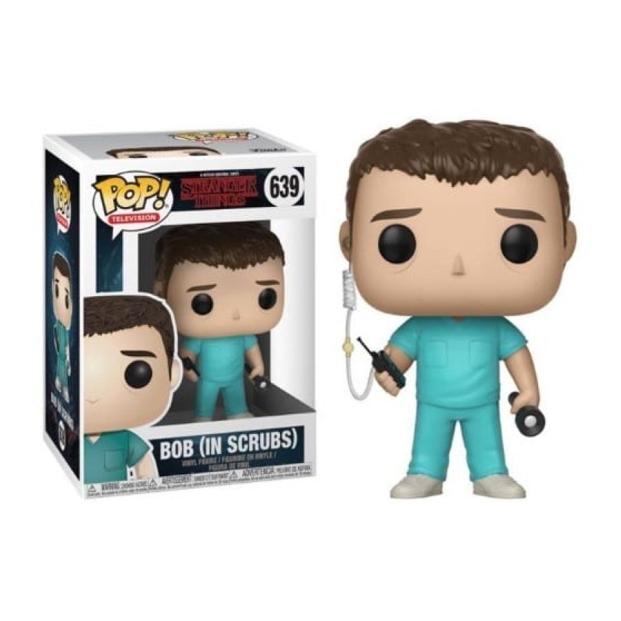Bob con bata de hospital