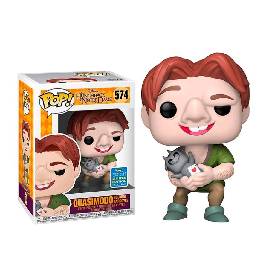 Quasimodo sujetando Gargola
