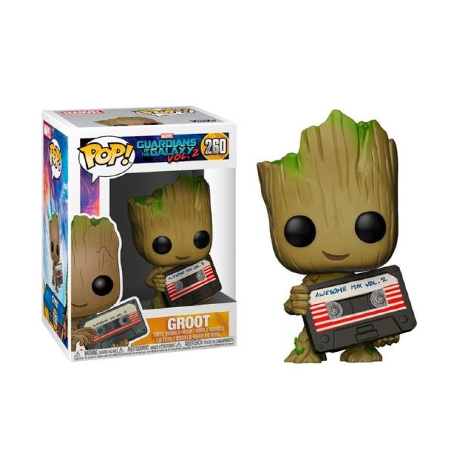 Baby Groot con Cassette Marvel Collectors