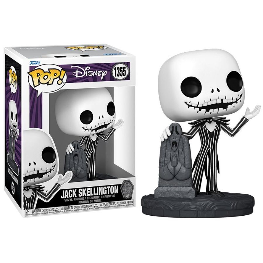 Jack Skellington con Lapida