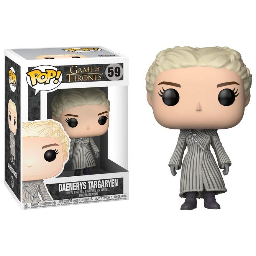Daenerys Targaryen abrigo blanco