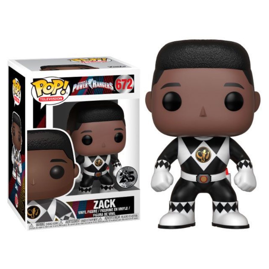 Ranger Negro Zack sin casco