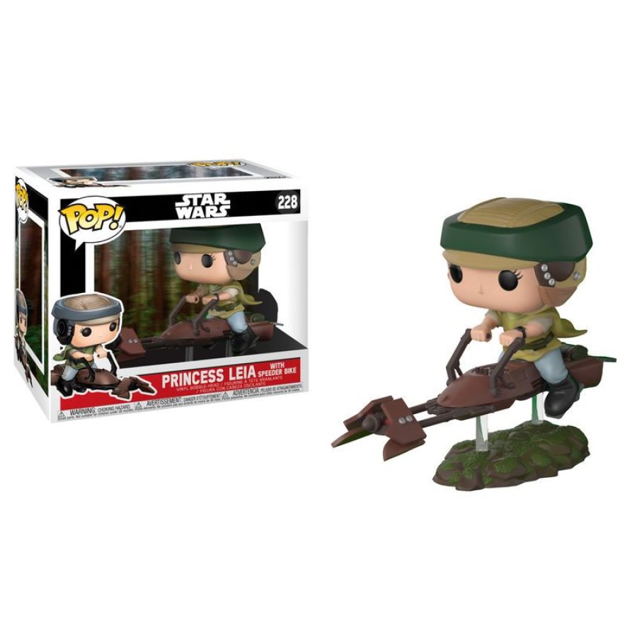 Leia en Speeder Bike