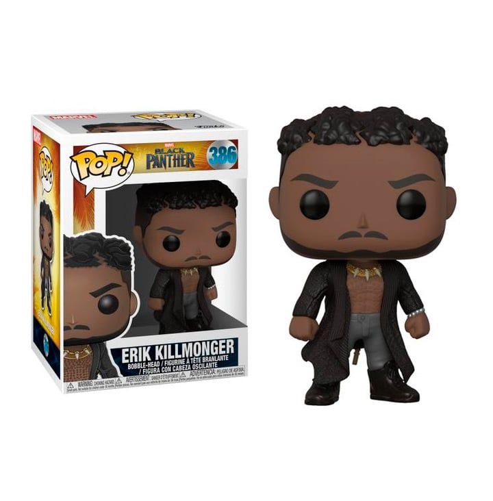 Killmonger con cicatrices
