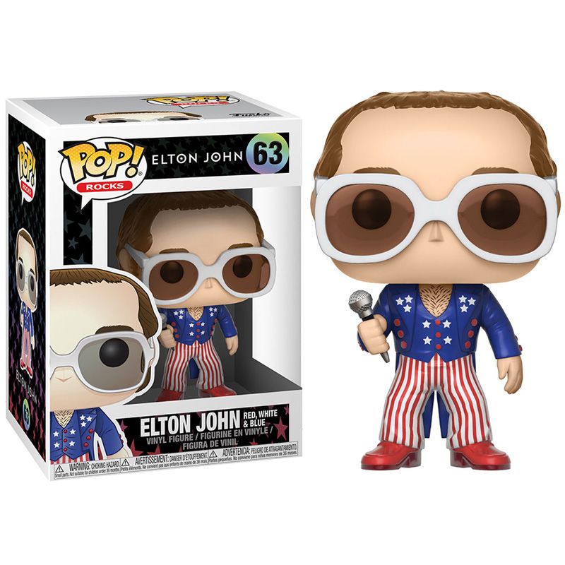 Elton John Rojo, Blanco y Azul
