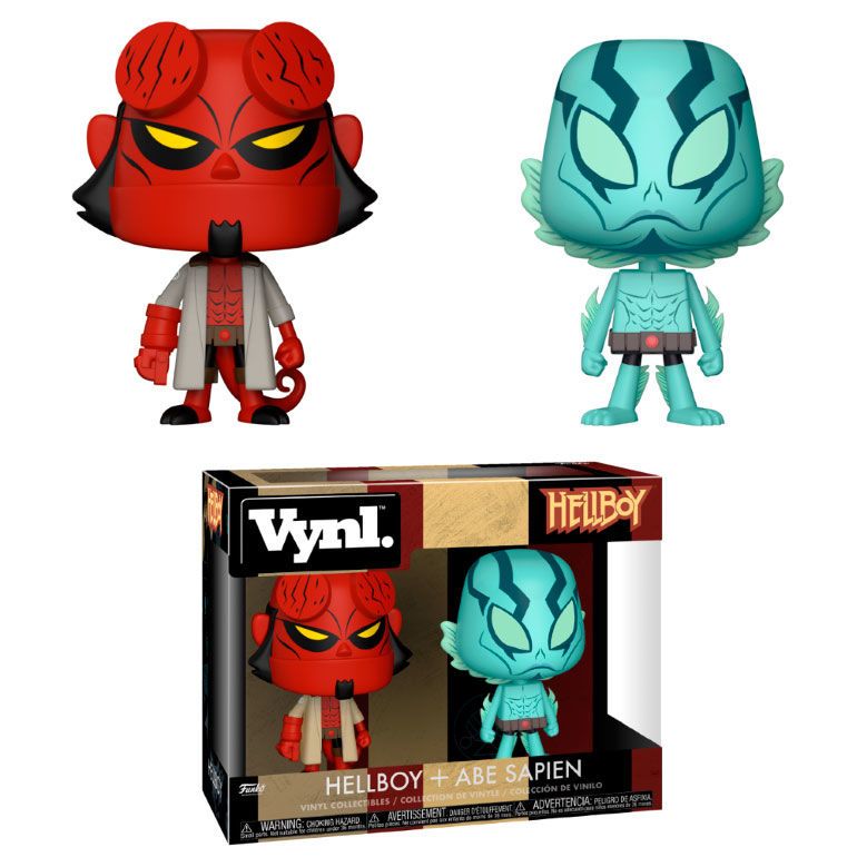 Hellboy y Abe Sapien