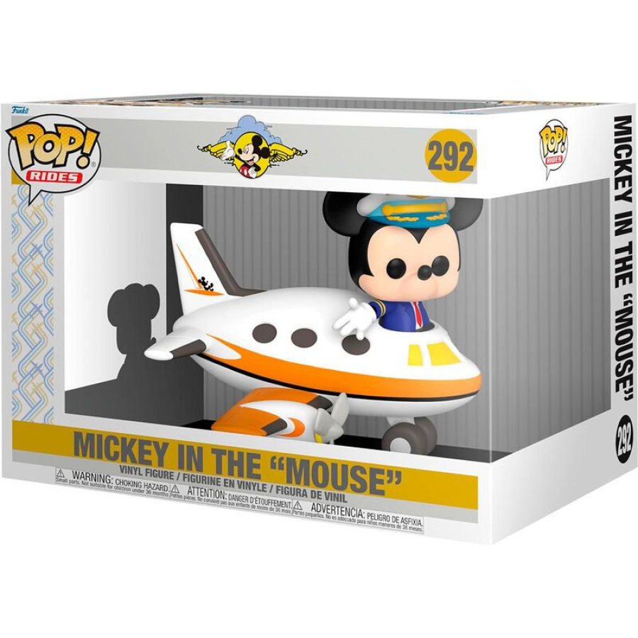Mickey en Avion