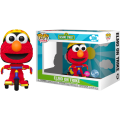 Elmo en Triciclo (flocked)