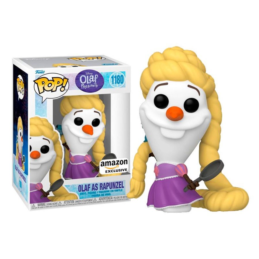 Olaf como Rapunzel (Exclusivo)