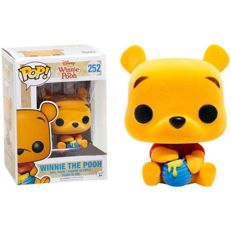 Winnie the Pooh Flocked