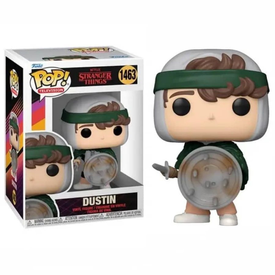 Dustin con Escudo