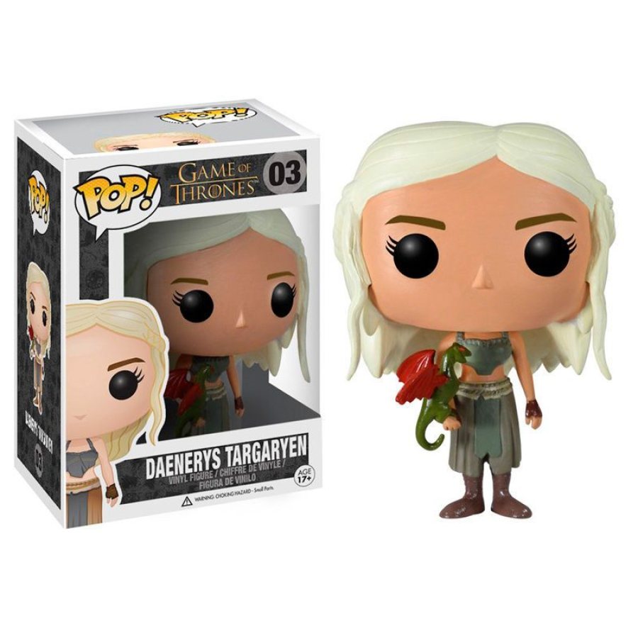 Daenerys Targaryen con dragón