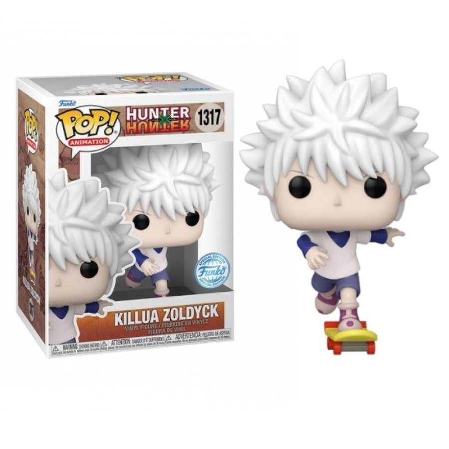 Killua Zoldyck en Patinete (Exclusivo)