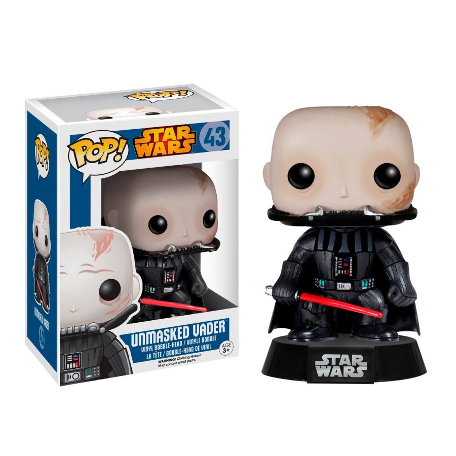 Darth Vader sin máscara