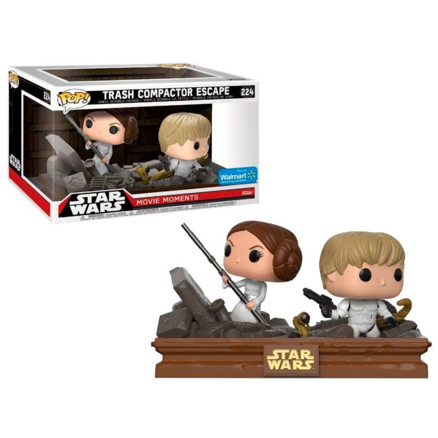 Luke y Leia en Vertedero