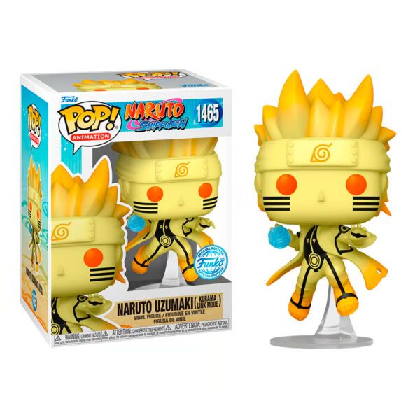 Naruto Uzumaki Kurama Link Mode (Exclusivo)