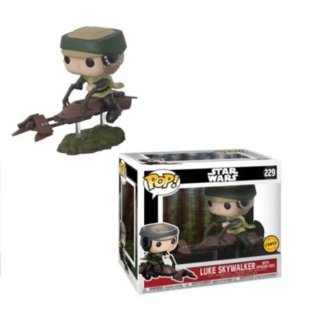 Luke Skywalker con Speeder Bike Chase